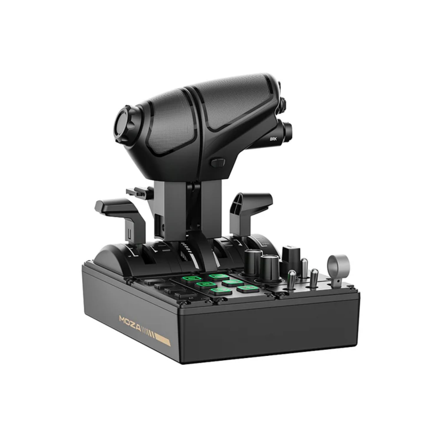 PC用ゲームコントローラー・コンバーター MOZA Flight MTQ Throttle Panel MOZA Flight MTQ Throttle Quadrant Simulator | Amazon.com.br
