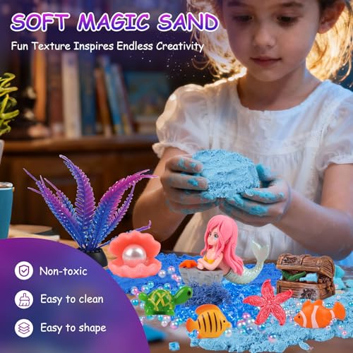 Kit Terrario Sirena con Luz LED y Control Remoto miniatura 3