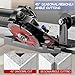 45 Degree Cutting Ceramic Stone Chamfering Tool Angle Grinder Stand for 45° Tile Cutting Tile Cutter Tools for 100-Type Angle Grinders with 3 Saw Blades & Gloves & 39IN Hose