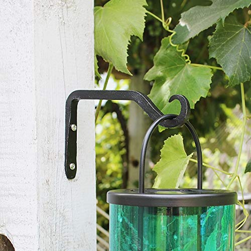 Achla Designs TSH-09 6-Inch Straight Bracket - Black - Image 4