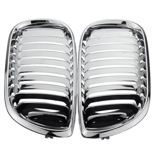 Rejilla delantera para E46 de 4 puertas (modelos Facelift 2002-2005) acabada en elegante cromado 5