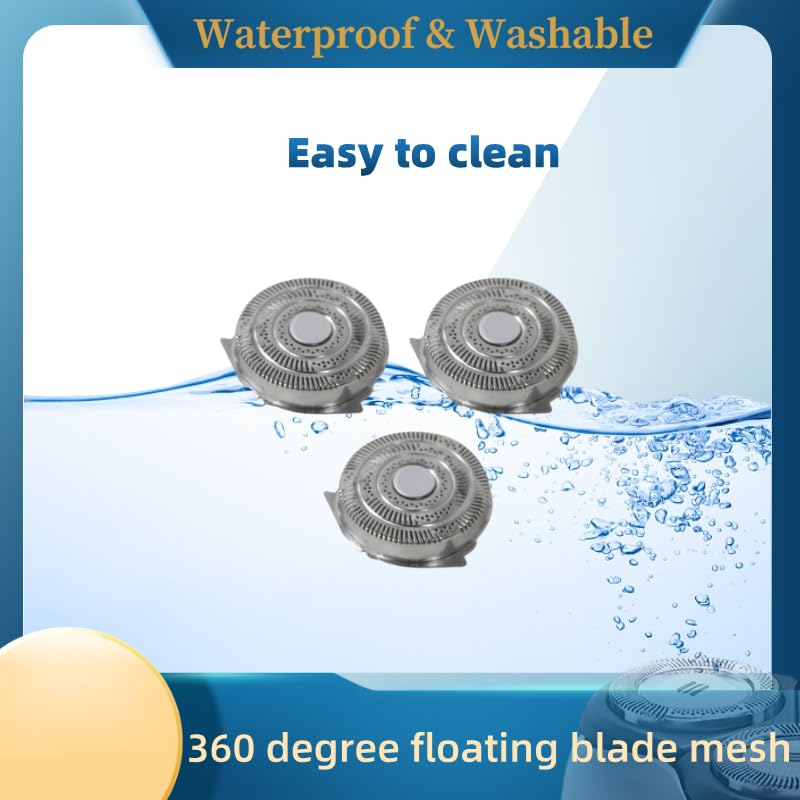 Miniatura 5 de Cuchillas de afeitar de repuesto para cabeza de afeitadora 7110X 7115X 7120X 7125X 7140XL, hoja de repuesto para afeitadora eléctrica de precisión