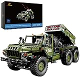 JMBricklayer Rocket Artillery Building Set, Adults WW2 Military Tank Model Toy Construction Set, Arm