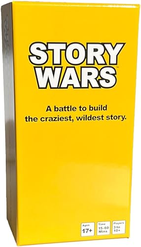 Story Wars - Divertido juego de cartas para adultos - Batallas salvajes y locas para contar historias divertidas para amigos y fiestas familiares