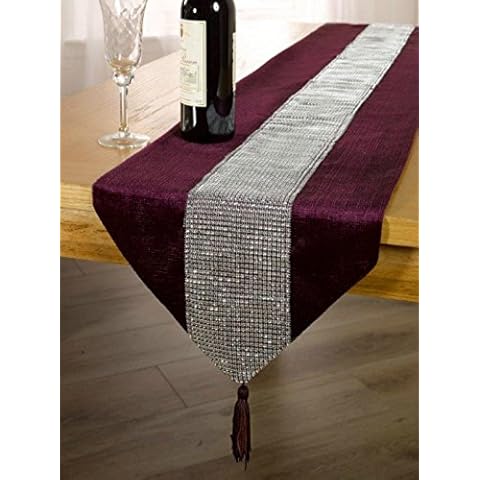 Camino de Mesa de Terciopelo sintético Cover