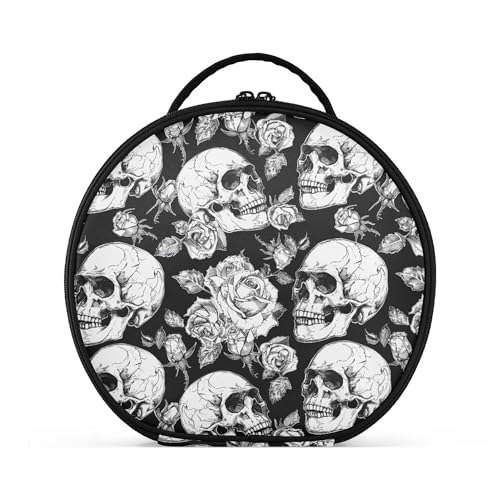 MNSRUU Women Makeup Bag Girl Vintage Makeup Organizer Large Travel