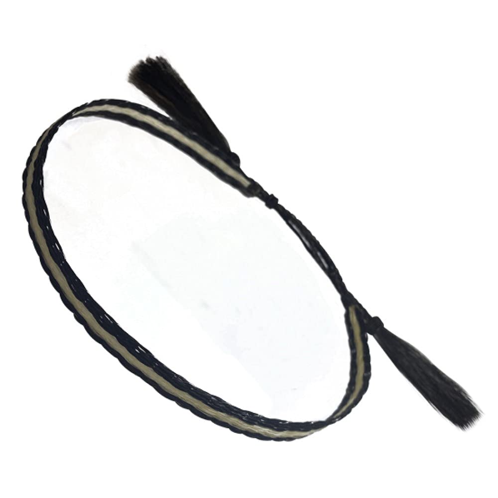 Gamboa 100% Natural Horsehair Hat Bands for Cowboy and Panama Hats for Men and Women Western Hat Bands