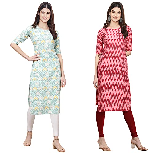 Image of Pinkmint Women's Crepe Regular Kurta