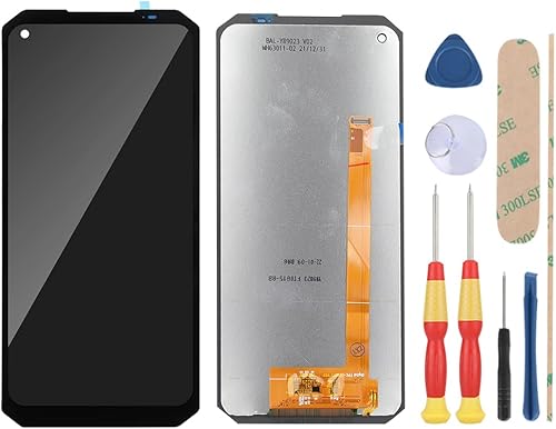 AiBaoQi Repuesto de pantalla para Oukitel WP16 LCD piezas de reparación de pantalla táctil digitalizador Asamblea con herramientas.