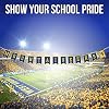 West Virginia University Tailgate Banner by Hanna’s Handiworks – Lightweight Pre-Strung Fabric Decoration for Indoor or Outdoor – Represent your NCAA College & Show Team Spirit with WVU Fan Décor #4