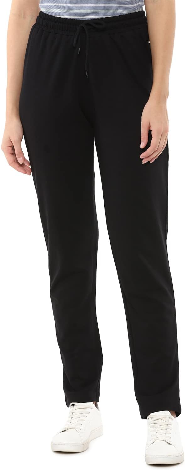 Van HeusenWomen's Regular Fit Mid Rise Track Pant