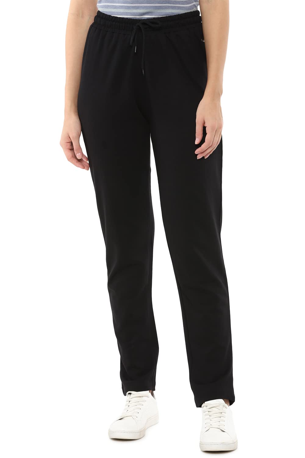 Van HeusenWomen's Regular Fit Mid Rise Track Pant