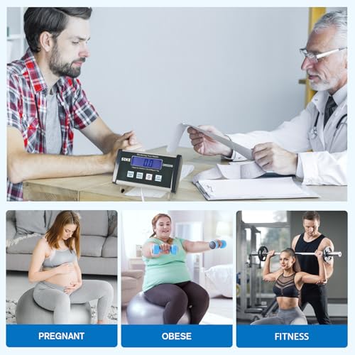Image of SIKE Digital Physician BMI Scale, 550lb Capacity Medical Floor Weight Scale