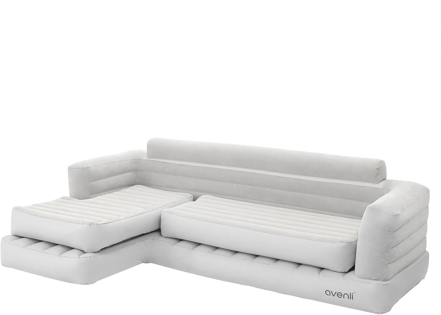 DIMAR GARDEN Inflatable Couch Corner Sofa Bed, LShaped