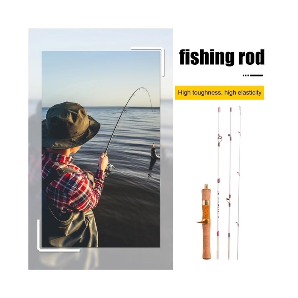 Wędka Portable Telescopic Fishing Rod Ultra-Light Rotatable Pole for Lakes