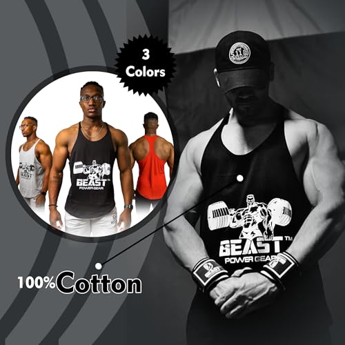 Tank Tops Men, Y-Back Muscle Mens Tank Top, Breathable, Dry Fit Sleeveless Shirts for Men, Bodybuilding Muscle Shirts for Men3