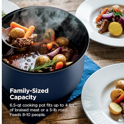Hyper-Heat Pressure Cooker, 6.5 Quart Multi-Cooker, Blue - Image 7
