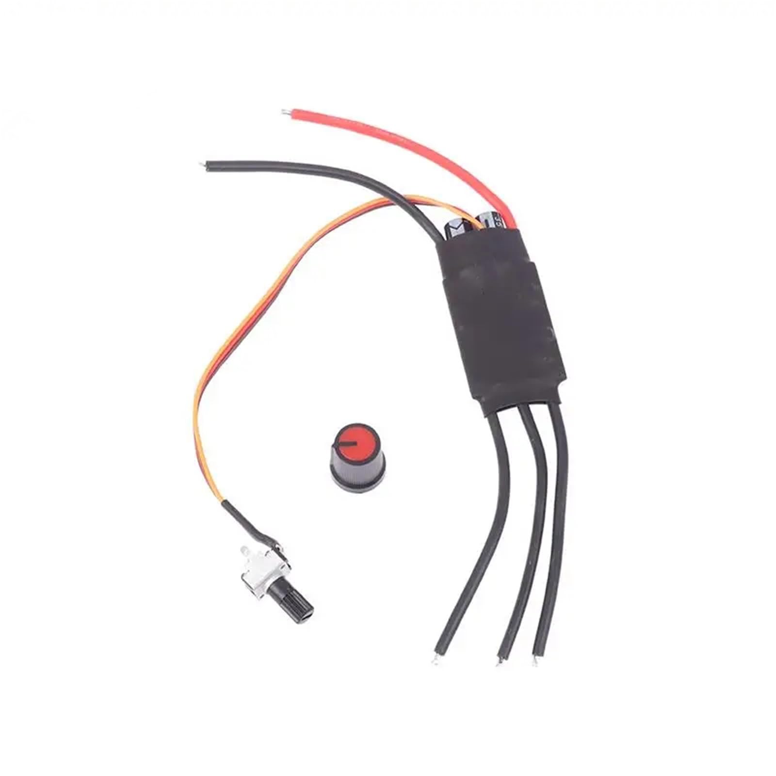 Per BLDC Trifase Brushless Motor Driver Regolatore Velocità Con Potenziometro Modelli RC Aggiornamenti Parti Modello Accessorio Crawler Veicolo ESC RC