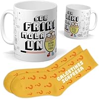 mundohuevo Set regalo personalizado para frikis | Taza Ser Friki