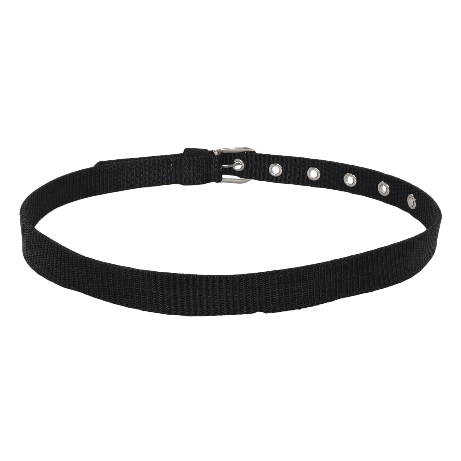 Zacharias Girl's Nylon Belt for kids knb-01 (4-10 Years) (Black_Pack of 1) - Image 4 thumbnail