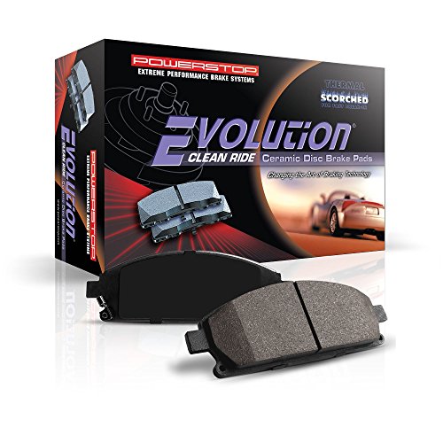 Image of PowerStop Front Brake Pads for Ram ProMaster 1500 2014-20 |ProMaster 2500 2014-20 |ProMaster 3500 2014-20 |ProMaster Rapid 2017-19 - Z16 Ceramic Brake Pads Replacement, 16-1540A