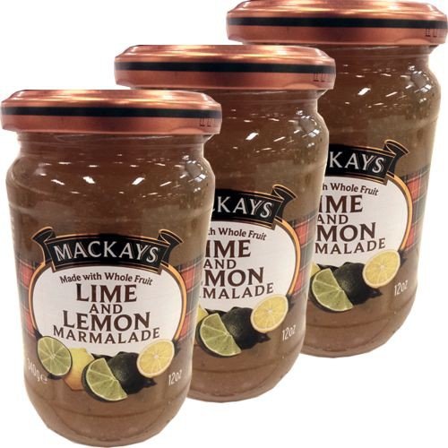 Mackays Lime and Lemon Marmalade 3 Gläser á 340g (Limonen-Zitronen-Marmelade) Cover