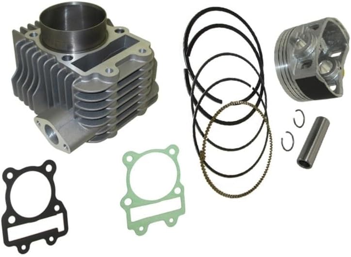 62mm Engine Cylinder, Piston Kit 13mm Pin, Head Gaskets 62mm 67mm Fit for YX 170cc 2 Engine