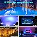 Luces Sumergibles Bajo El Agua Luces, MAVIE 4 Pack Impermeables Multicolores LED...