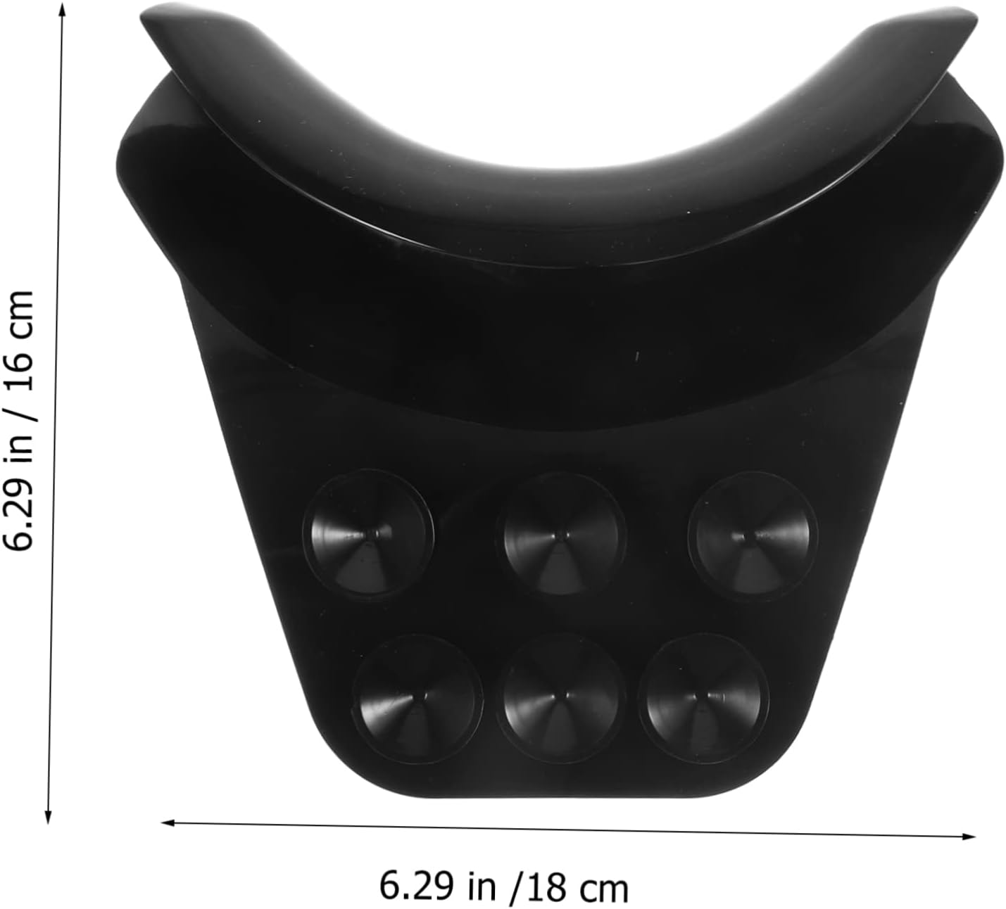 VICASKY Salon Neck Rest Pillow Premium Silicone Suction Cup Neck Support for Shampoo Bowl for Hair Washing Salons Comfortable Durable Design