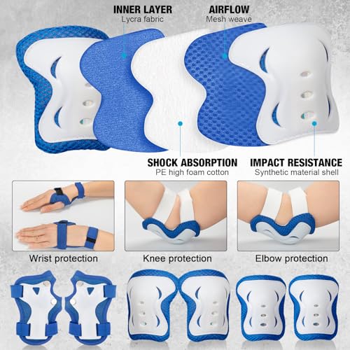 Image of Honoson 7 Pcs Skateboard Kids Set