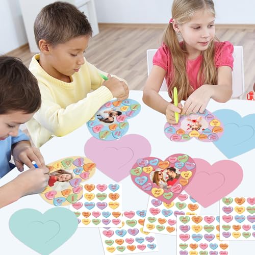 Kit de bricolage Saint-Valentin parfait comme cadeau fait main par les enfants - 6