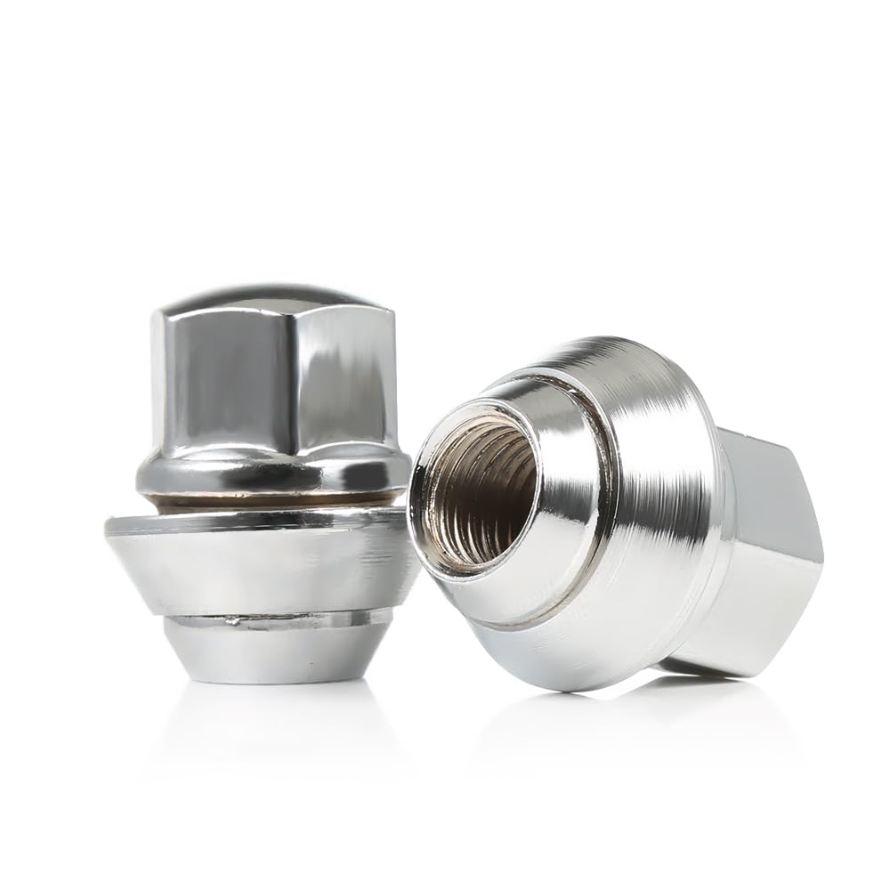 20 dadi esagonali per ruota in alluminio M12 x 1,5 28 mm, compatibili con Ford Focus Fiesta C-Max B-Max Mondeo Transit Orion Fusion KA e molto altro ancora