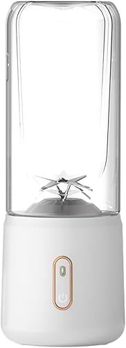 Miniatura 8 de Licuadora personal portátil para batidos y batidos, exprimidor de frutas recargable por USB con 6 cuchillas, licuadoras de mano para viajes