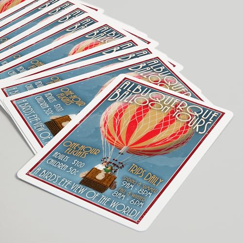 Baraja de póker vintage Albuquerque, 52 cartas miniatura 5