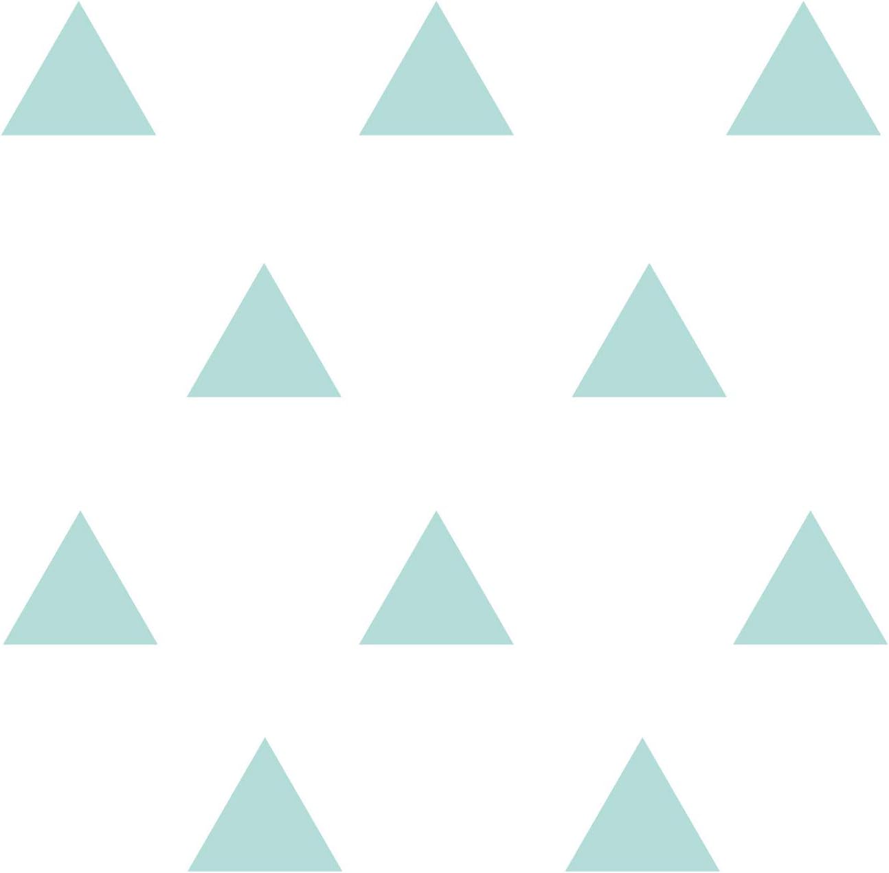Triangle wall stickers, Aqua - Image 3