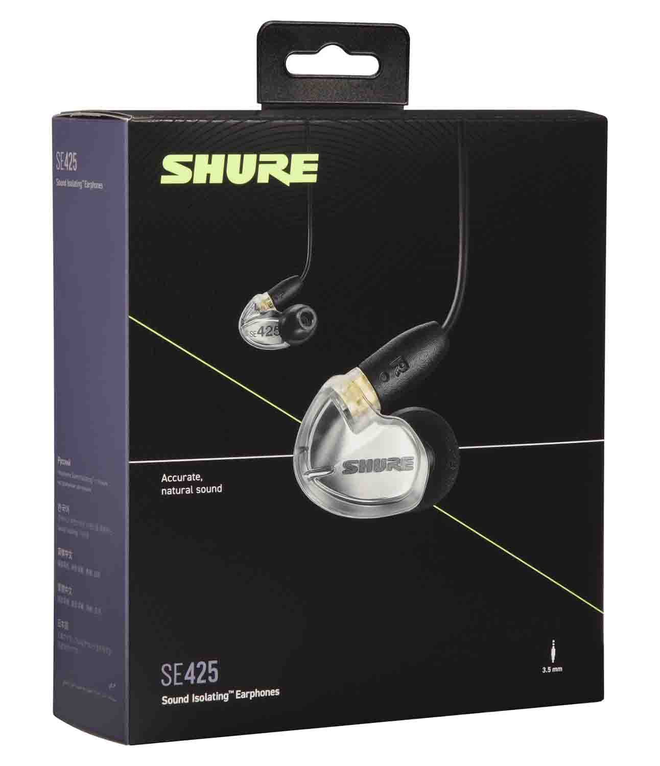Shure 3.5(3極)-MMCX 03 onso + SE425 SHURE SE425-V-EFS Studiocare — イヤホン
