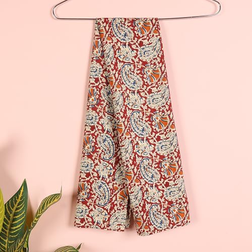 Image of Scarf For Girls 100% Pure Cotton Hand Block Printed Square