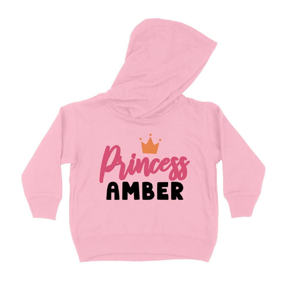Princess Amber Kids Hoodie Sweatshirt Toddler 5T Light Pink