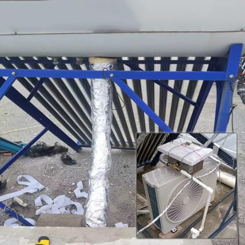 Espuma ignífuga autoadhesiva para aislar tuberías contra la pérdida térmica 8