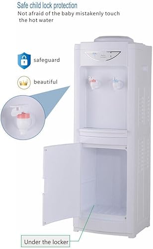 Miniatura 5 de Dispensador de enfriador de agua enfriador de agua fría y caliente de carga superior para botella de 5 galones dispensador de agua eléctrico