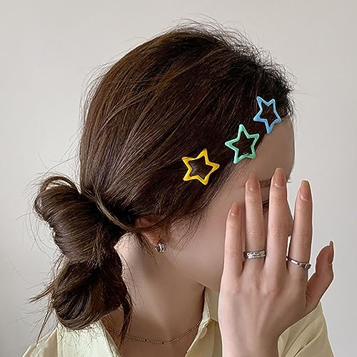 Pinzas de Estrella Y2K Metal Multicolor Pack 40 Pzs miniatura 7