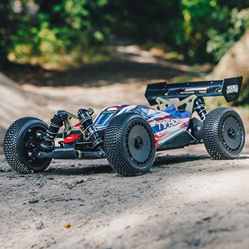 ARRMA RC Car 1/8 TLR Tuned Typhon 6S 4WD BLX Buggy RTR (Battery and Charger Not Included), Red/Blue, ARA8406, Cars, Electric Kit Other by ARRMA - Image 3