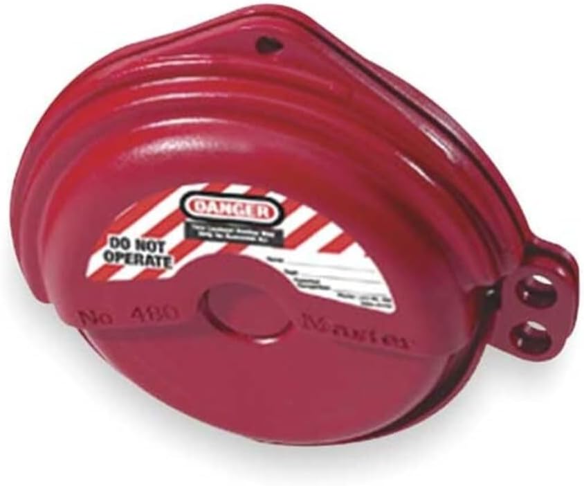 Master Lock 480 Rotating gate valve lockout, from 25 to 76 mm