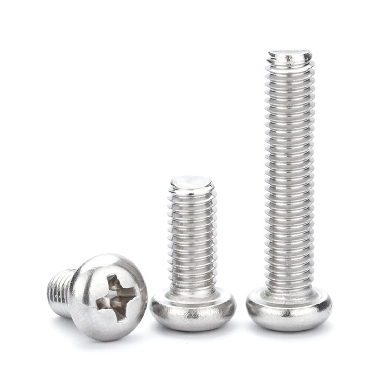 Stainless Steel Machine Screws - 20 Pack -2