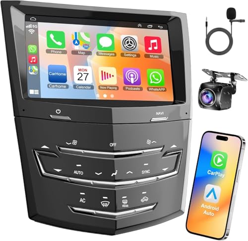 Radio Car Android 13 8 Pulgadas para Cadillac Escalade miniatura 1