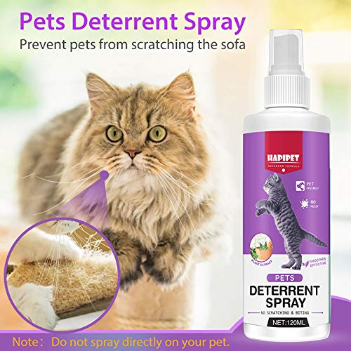 Atrilly C924-01 Cat Deterrent Spray, Cat Repellent Indoor Spray For Furniture, Effective Cat Deterrent For Pet Behavior Training, Prevent Cats Scratching Plants & Furniture thumb #1