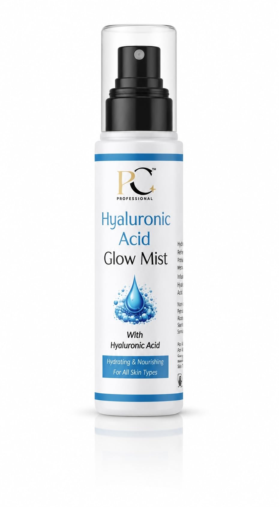Hyaluronic Acid Glow Mist, 100ml | Hydrating & Nourishing Face Spray, Instant Dewy Glow, for All Skin Types-image-34