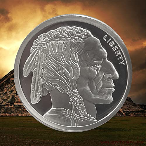 1 oz 999 buffalo authentic silver round