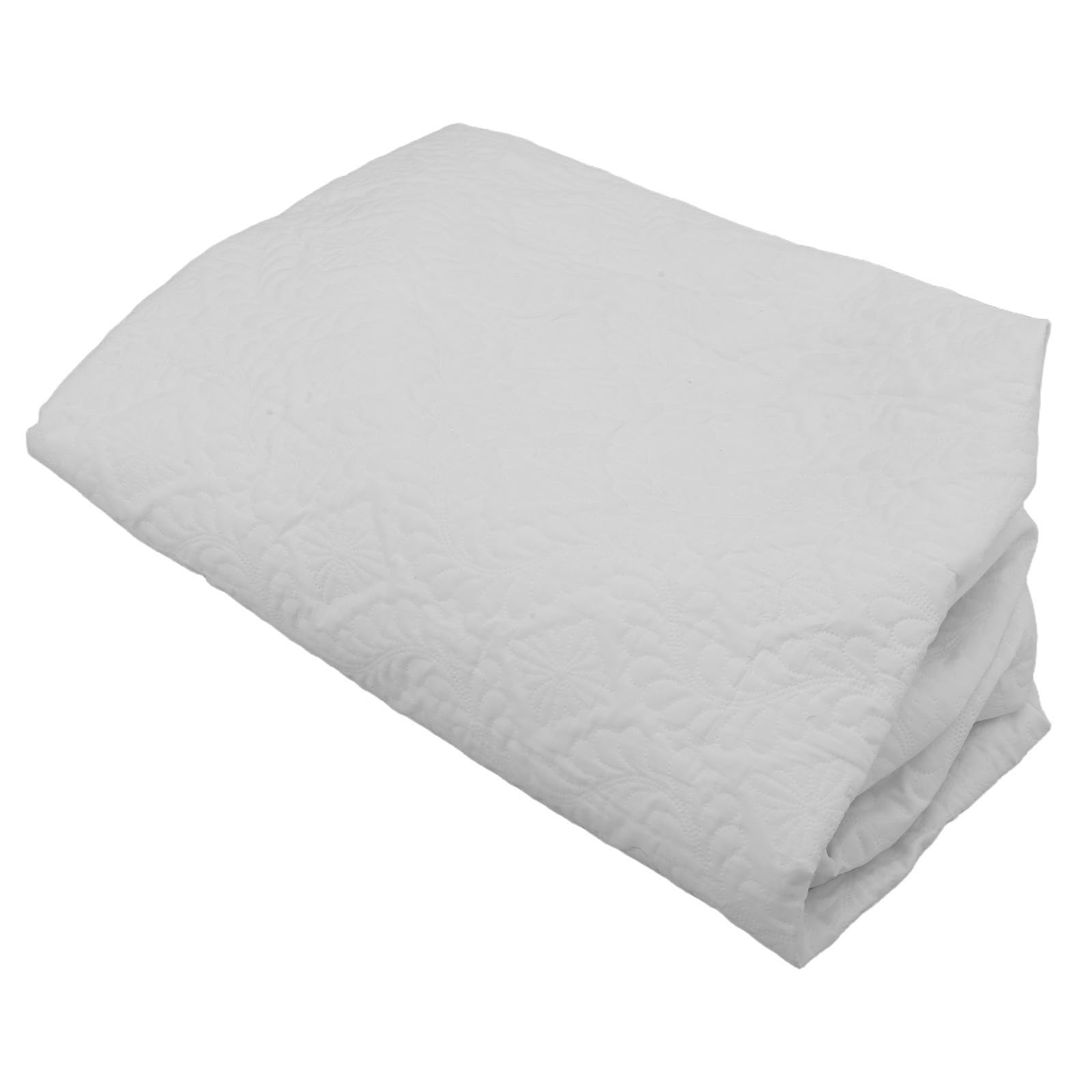 Protector Acolchado Ajustable 360 de Algodón de Colchón Diseño Grados Transpirable y Dormitorio y Hogares