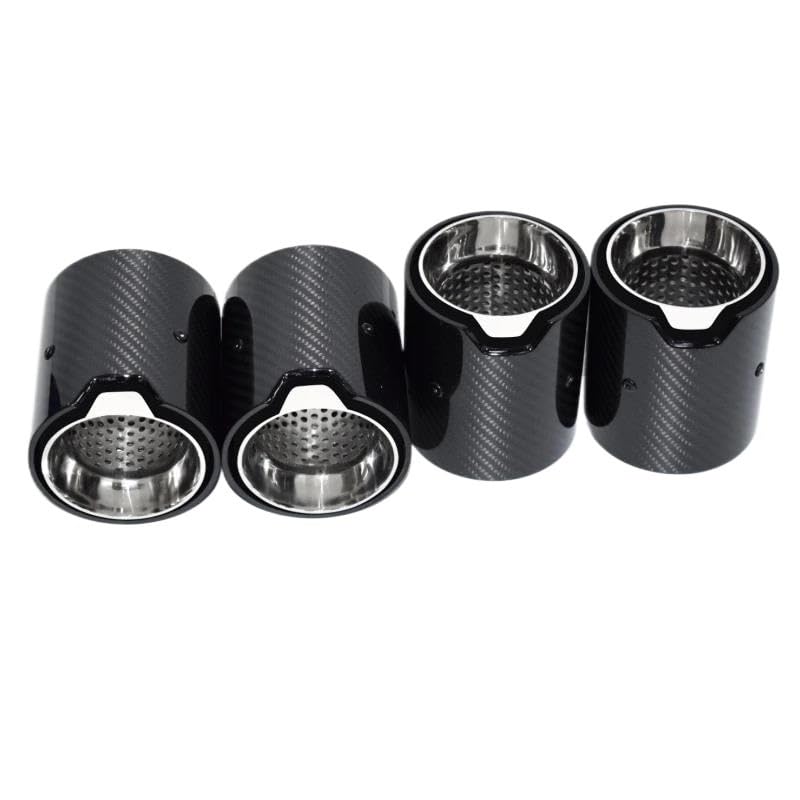 Tuyau d'échappement BMW F80 F82 F83 F87 M2 M3 M4 embout silencieux noir Mperformance Black 1